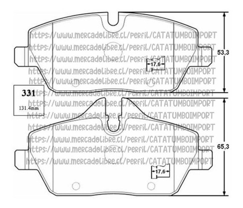 Pastillas Freno Delanteras Mini Cooper 1.6 W16d16 2006 2016 Foto 2