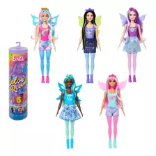 Barbie Color Reveal 6 Surpresas Boneca Galáxia Arco-íris