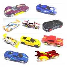 Kit 8 Hot Cars Die Cast Metal Carrinhos Esportivo Colecionavel