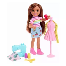 Boneca Barbie Chelsea Pode Ser...estilista - Mattel