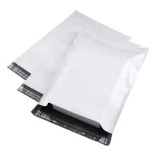 50 Envelopes De Segurança 40x50 Branco Saco P Correios