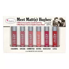 The Balm Cosmetics Meet Matte Hughes Set De Labiales 