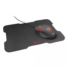 Kit Gamer Mouse + Mouse Pad Trust Ziva