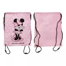 Mochila Cordon Minnie Frozen Disney Microfibra