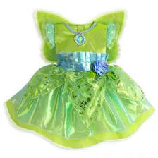 Vestido Princesa Baby Sininho Orig. Disney Store P/entrega