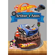 Topper De Bolo Hot Wheels