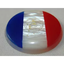 Cod 2611 Botão Antigo 3.8 Cm Bola De Ouro França Bertisa 
