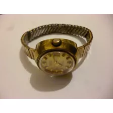 Reloj Ondina Automático 21 Joyas Vintage Suizo Chapa De Oro