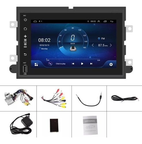 Estreo De Pantalla 8 Android 10 Ford Five Hundred 2005-2007 Foto 4