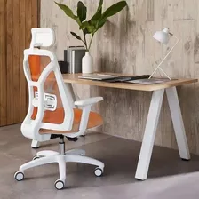 Silla Tokio Blanca Ergonómica Personalizada Cabezal Baires4