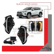 Cobertores Led Drl Y Direccional Rav4 2019-2023