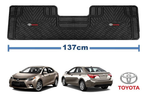 Tapetes Logo Toyota + Cajuela Corolla 2014 2015 2016 2017 18 Foto 5