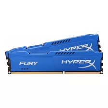 Memória Ram Fury Color Azul 8gb 1 Hyperx Hx318c10f/8