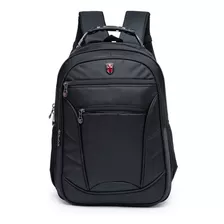 Mochila Executiva Swissport Bolsa Grande Trabalho Notebook Cor Preto