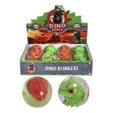 Pelota Dinosaurio Con Luz Pocket Money Surtido Wabro 4156