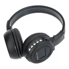 Audífonos Diadema Bluetooth Pantalla Micro Sd Radio N-65