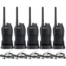 Walkie-talkies Retevis 5 Piezas 4 Km Máx 1100 Mah