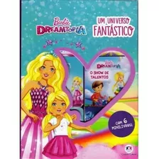 6 Mini Livros Livrinho Histórias Infantil Barbie Dreamtopia