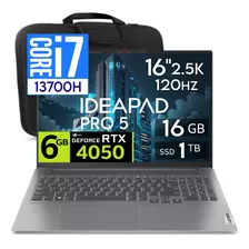 Lenovo Ideapad Pro 5 Core I7 13700h 16gb 1tb Rtx4050 2.5k 16