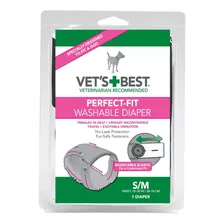 Vets Best Perfect Fit Pañal Lavable Para Perros Femeninos, 1