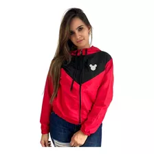 Corta Vento Feminina Mickey Refletivo