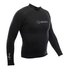 Jaqueta Neoprene Fun Dive 1,5 Mm Vest Camisa Térmica Surf