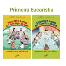 Kit Livros Do Catequizando Preparação A Eucarístia Completo