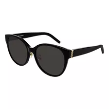 Lentes De Sol Shiny Black Yves Saint Laurent Slm39k001