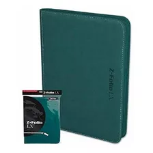 Bcw Z-folio 9-pocket Lx - Lbum De Fotos, Color Verde Azulado