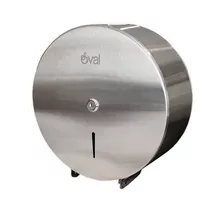 Despachador Jumbo De Papel Oval® Acero Inox, Blanco