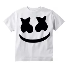 Camiseta Infantil Personalizada Dj Marshmello