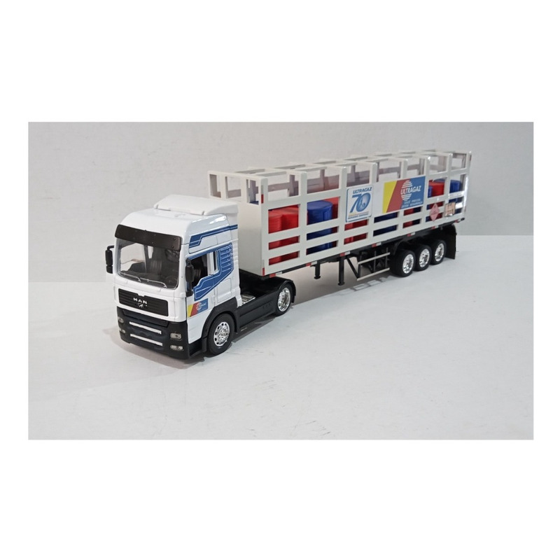 1:32 Caminhão Caçamba Scania Rebaixado Metal Barateirominis