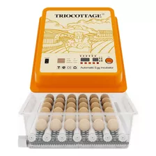 Incubadora De 36 Huevos De Giro Automatico Monitoreo Humedad