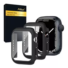 Protector Para Reloj Apple Watch 41mm Negro S 7