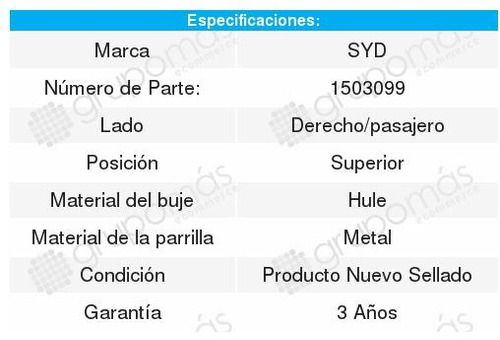 Horquilla P/suspension Superior Astro Minivan 90-05 1503099 Foto 2