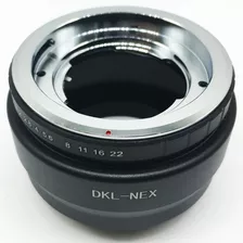 Adaptador De Lente Voigtlander Retina Dkl-nex 7 Ex C3 5c