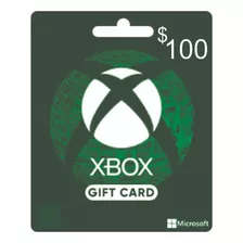 Microsoft Gift Card Cartão Xbox Live $100 Dólares ($50+$50)