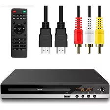 Dvd Player Tv Mp3 Usb Bivolt Com Controle Remoto 1080p