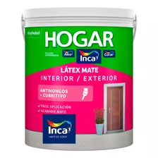 Látex Mate Interior/exterior Hogar Inca 18 Litros