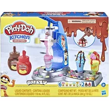Maquina De Hacer Helado Play-doh Drizzy Ice Cream Plastilina