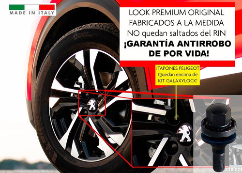 Birlos Seguridad Peugeot 301 Allure Originales Foto 3