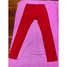 Pantalón Jean Rojo H&m Talle 32