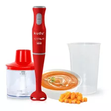 Minipimer Mixer De Mano Kudu Con Vaso Dosificador Y Picador