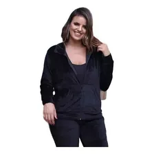 Conjunto Plus Feminino Plush Com Elastano 