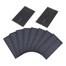 Soshine 10 Paneles Solares Pequenos - 1.8 W 5.5 V Mini Panel