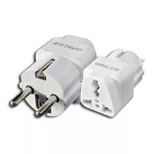 Adaptador Enchufe + Tierra A Tipo F (schuko) Op-603-k Opalux