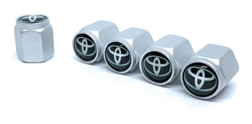 Tapa Valvulas Para Neumatico Emblema Toyota Foto 4