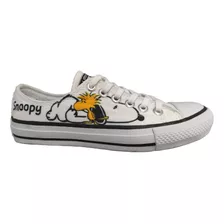 Tênis Feminino Syg Star Casual Snoopy 100p