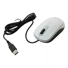 Mouse Genius Dx-110 Usb Branco-elegante Pug And Play