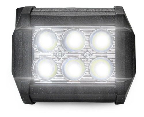 Par Faros 6 Hiper Led 4x2 Auxiliar Dually C/estrobo T Foto 3